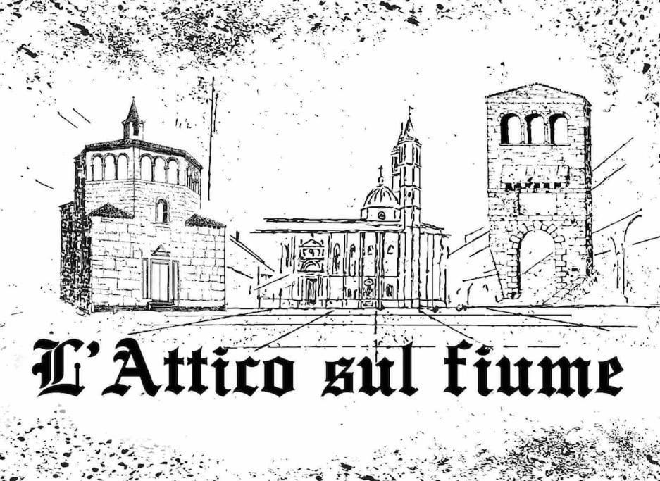 L'Attico Sul Fiume Center Home Ascoli Piceno Eksteriør bilde