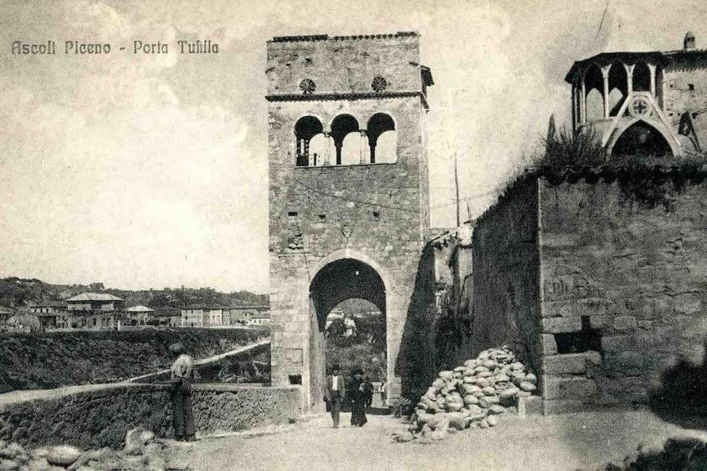 L'Attico Sul Fiume Center Home Ascoli Piceno Eksteriør bilde